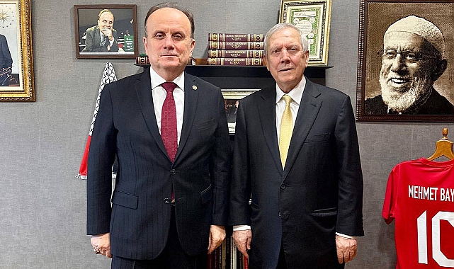 Aziz Yıldırım’dan AKP'li vekil Mehmet Baykan’a ziyaret